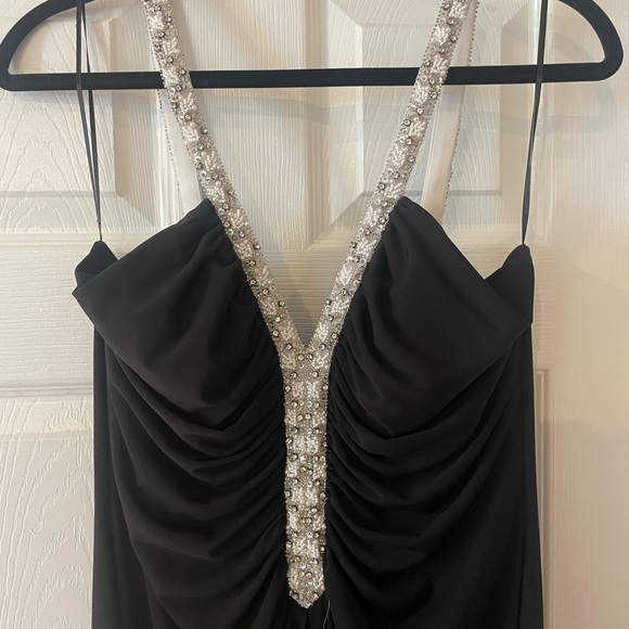 JS Boutique Dresses & Skirts - JS Boutique Black Dress with Embellished Straps